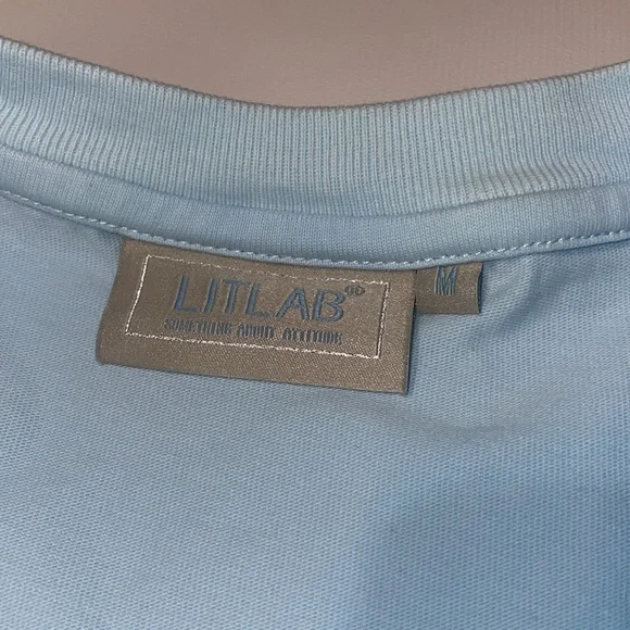 LITLAB something about attitude T-SHIRT M - Picture 5 of 17